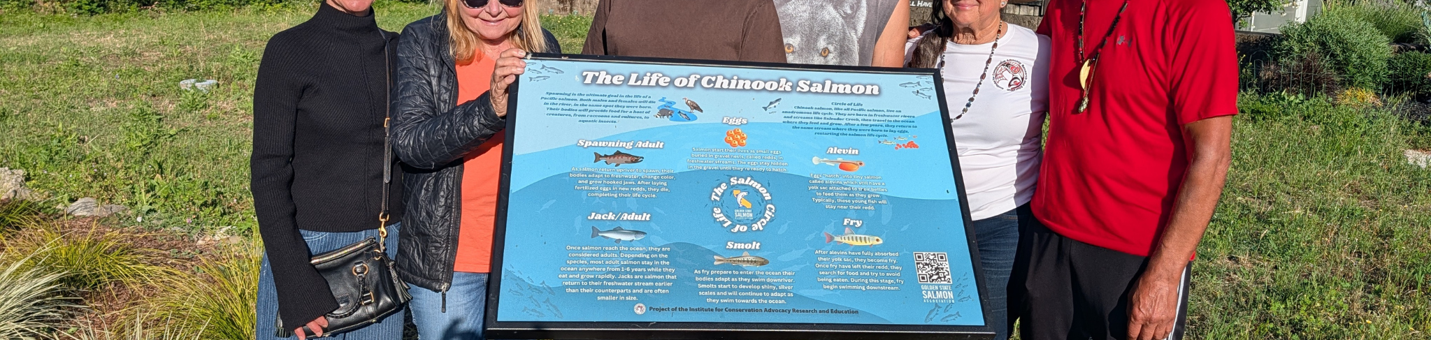 New Educational Signage Installed Along Salvador Creek to Help Protect Migrating Salmon in Napa